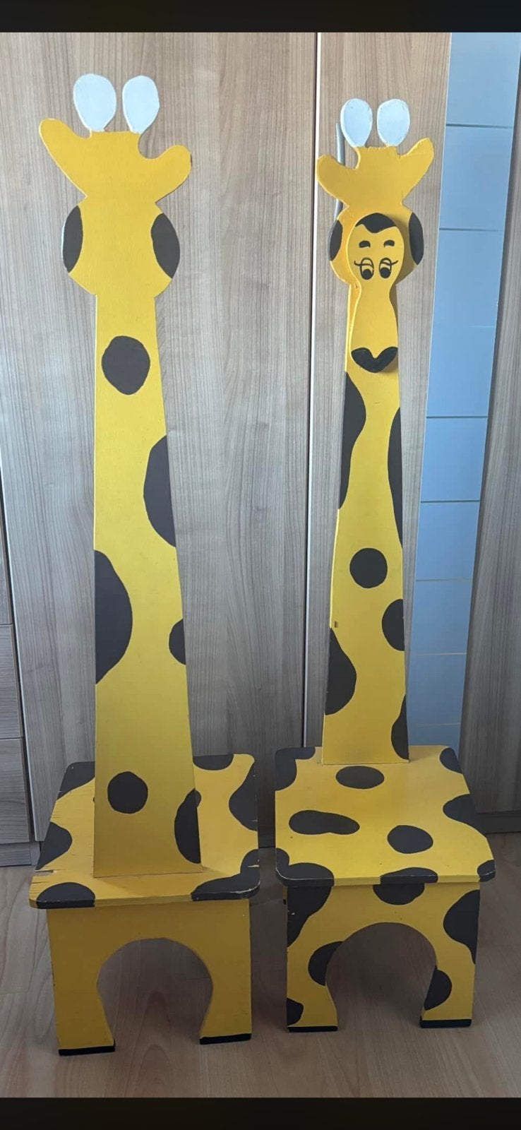Kinderstoeltjes giraffe, Ophalen, Gebruikt
