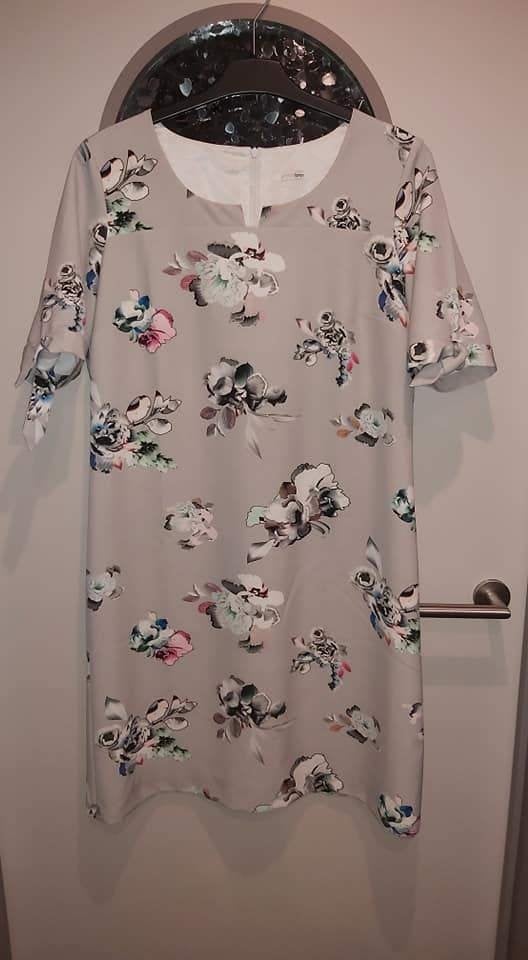 Atmos Fashion jurk, mt 42, Belgische mode, Taille 42/44 (L), Enlèvement ou Envoi, Atmos fashion, Comme neuf