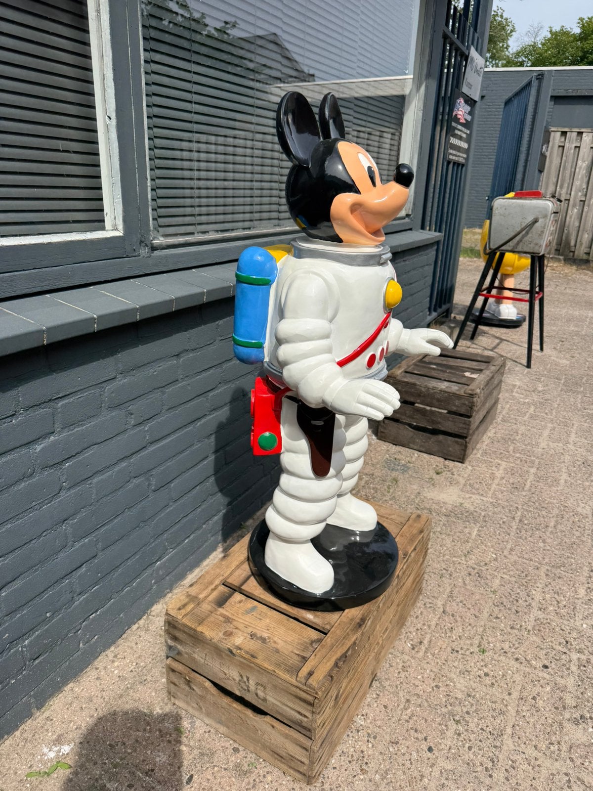 Mickey Mouse Astronaut beeld, Ophalen, Mickey Mouse, Zo goed als nieuw