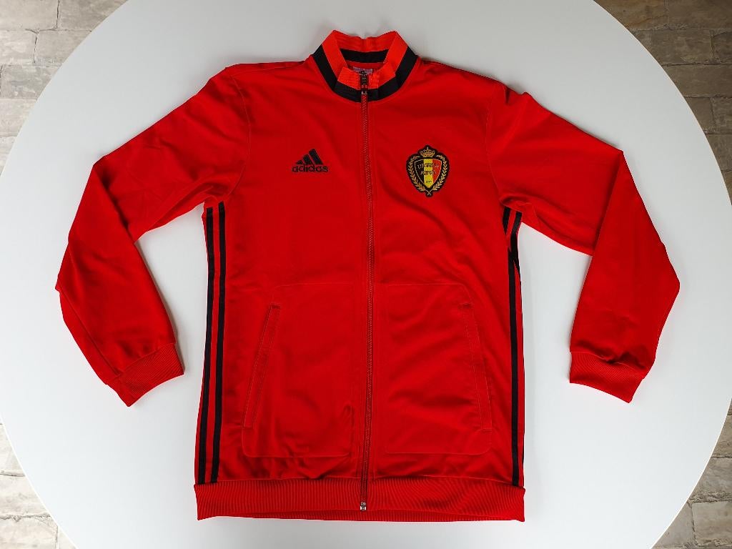 Rode trainingsvest KBVB (Adidas, M), Verzamelen, Ophalen of Verzenden, Gebruikt