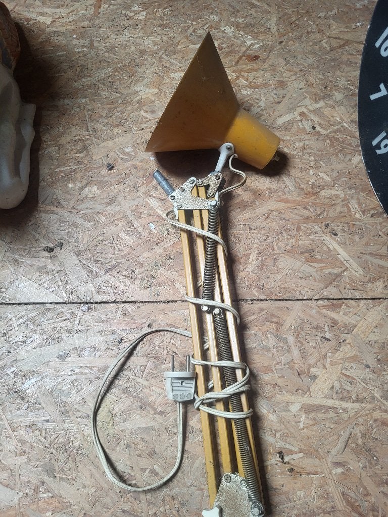Oude / vintage bureaulamp, Antiek en Kunst, Ophalen