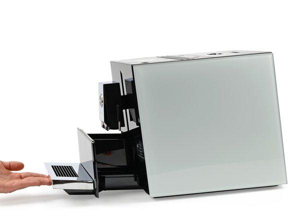 Jura Impressa A9 One Touch, Afneembaar waterreservoir, Gebruikt, Koffiemachine, Ophalen of Verzenden