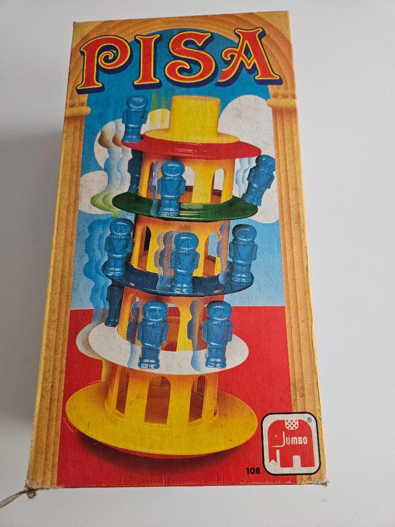Pisa, Hobby en Vrije tijd, Gezelschapsspellen | Overige, Ophalen of Verzenden, Gebruikt, Jumbo