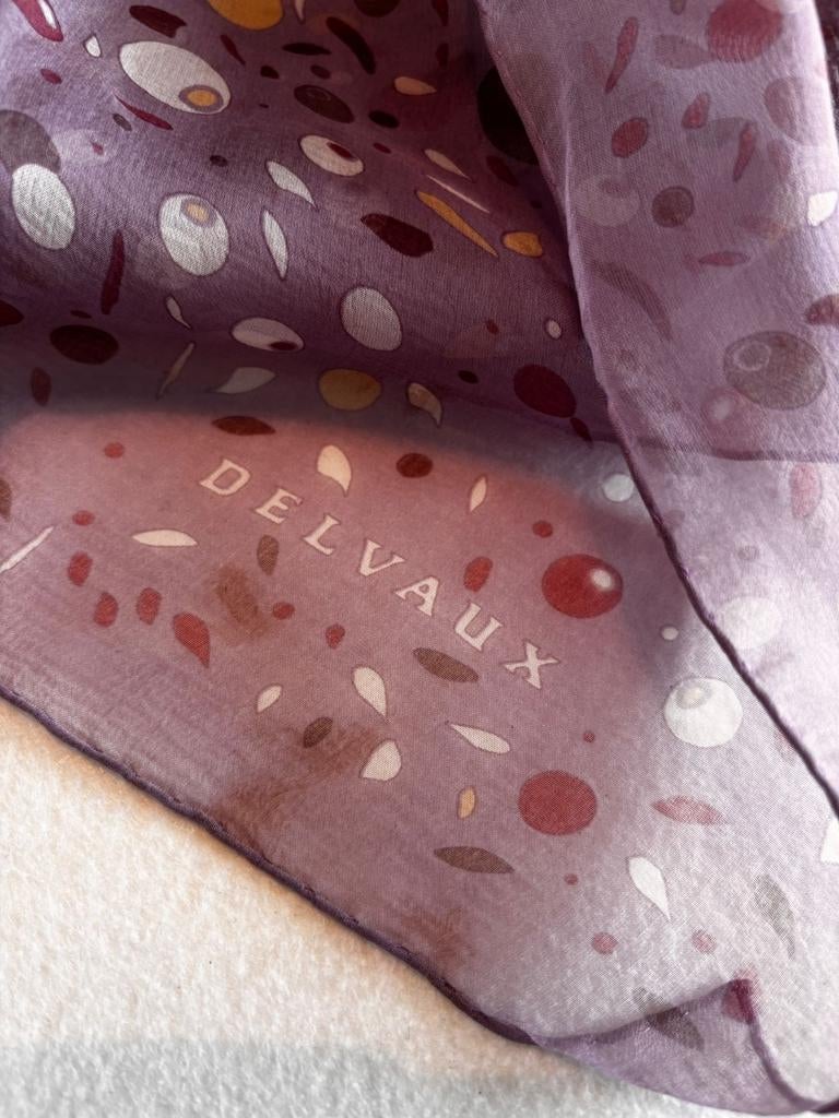 Foulard écharpe Delvaux, Écharpe