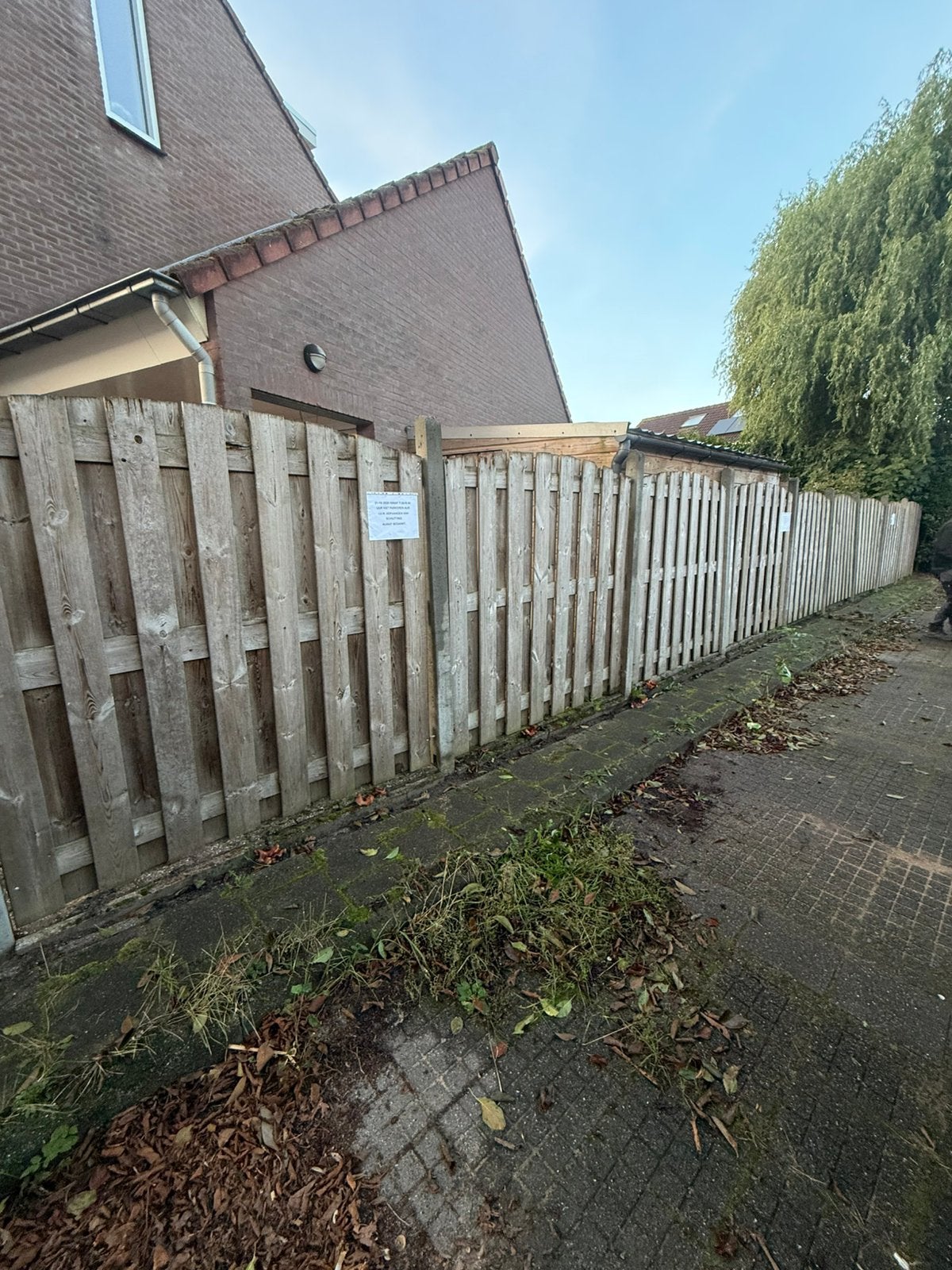 Schutting laten plaasten?, Jardin & Terrasse, Neuf, Enlèvement, Moins de 3 mètres, Bois
