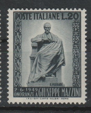 Italie 1949 - n 777 **, Envoi, Non oblitéré