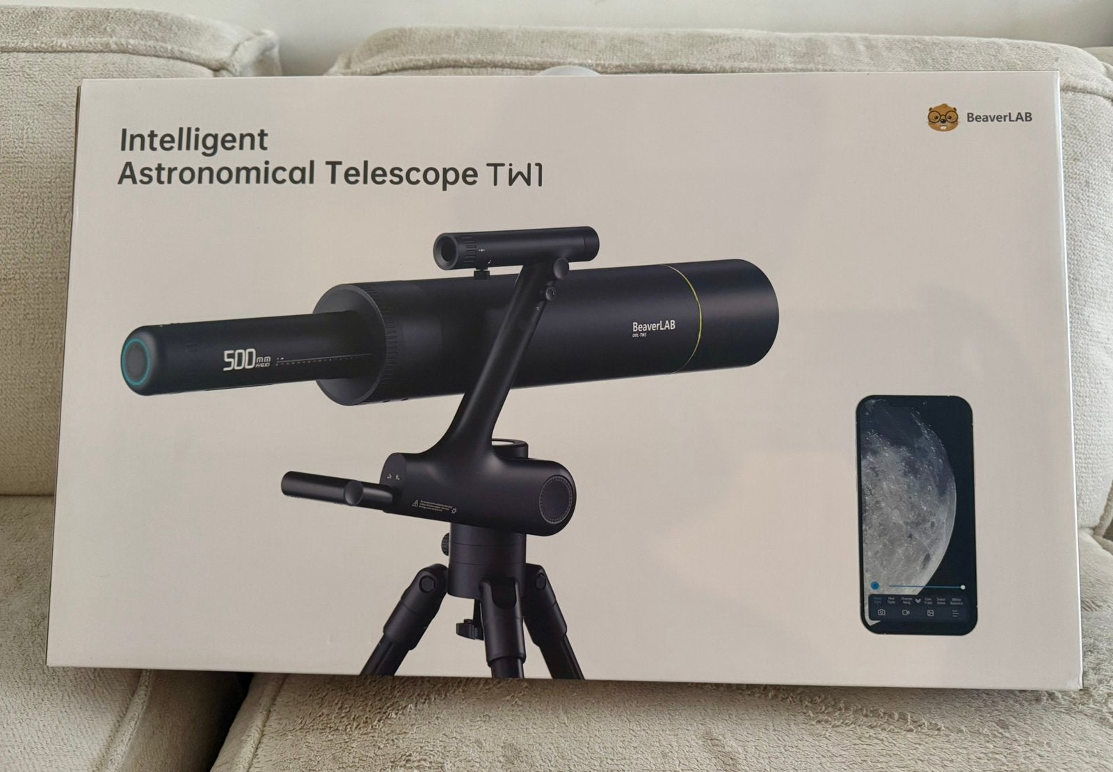 Télescope numérique BeaverLAB MINT TW1 Pro 82/500 – NEUF, Ophalen of Verzenden, Nieuw, Met statief