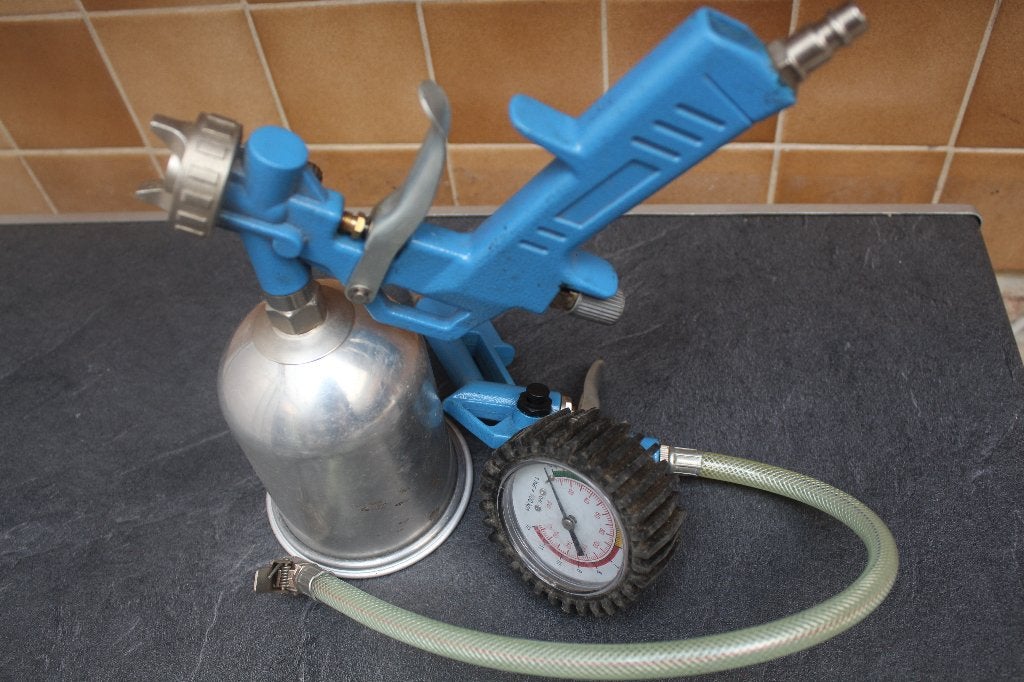 Pistolet peinture, Enlèvement ou Envoi, Comme neuf, Pulvérisateur de peinture ou Pompe à peinture
