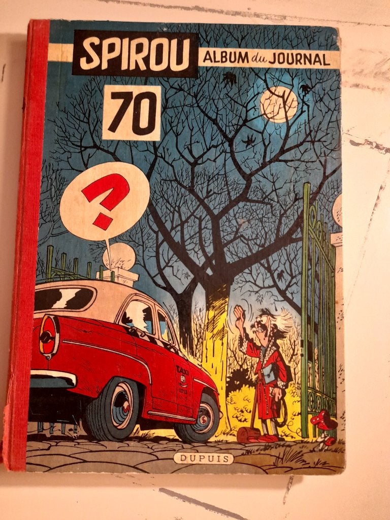 Album Spirou N70, Collections, Enlèvement ou Envoi, Autres personnages, Utilisé, Livre ou Jeu