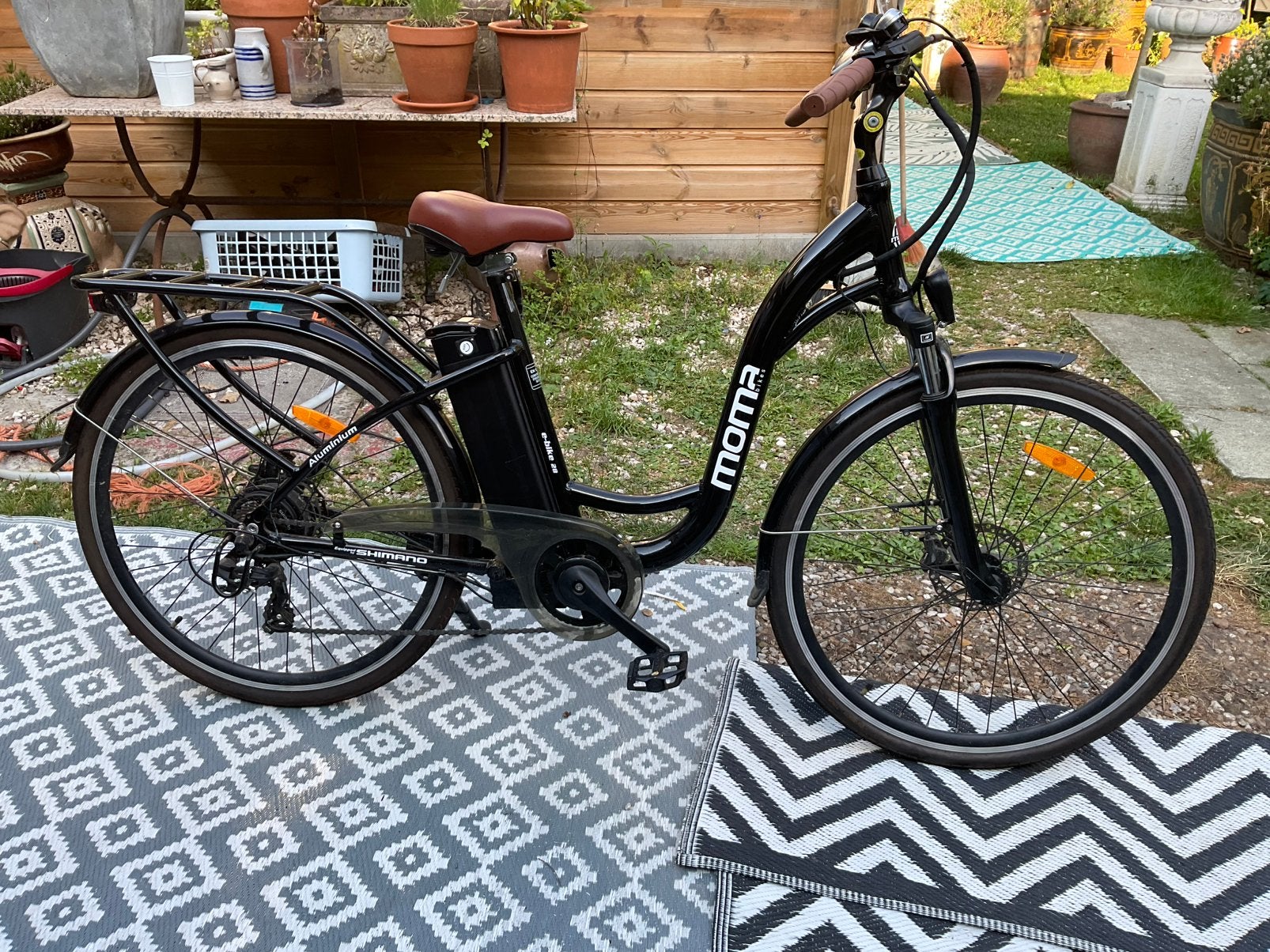 Moma elektrische fiets   E bike 28 als nieuw, Fietsen en Brommers, Elektrische fietsen, Ophalen, Zo goed als nieuw