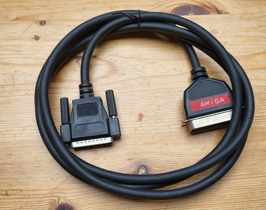 printerkabel (Amiga e.a.), Ophalen of Verzenden, Zo goed als nieuw