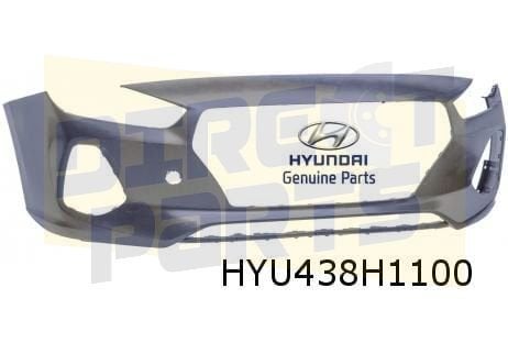 Hyundai i30 (4/17- 9/18) voorbumper (te spuiten) Origineel!, -, -, Nieuw, Bumper