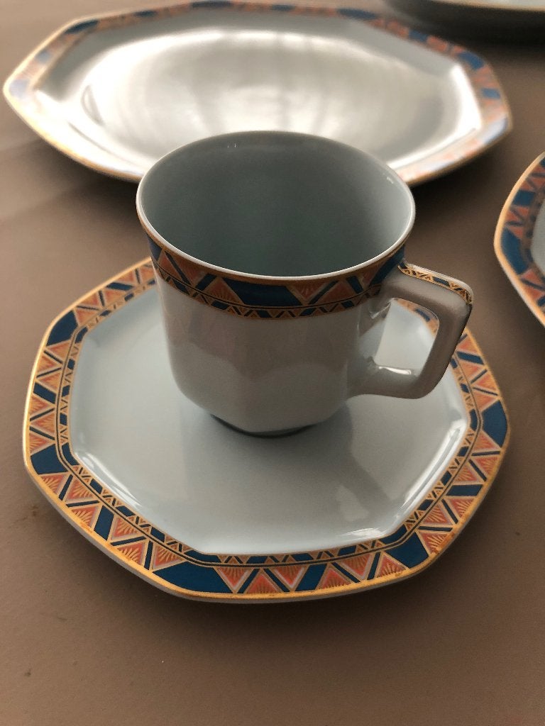 Eetservies porselein Haviland, Ophalen