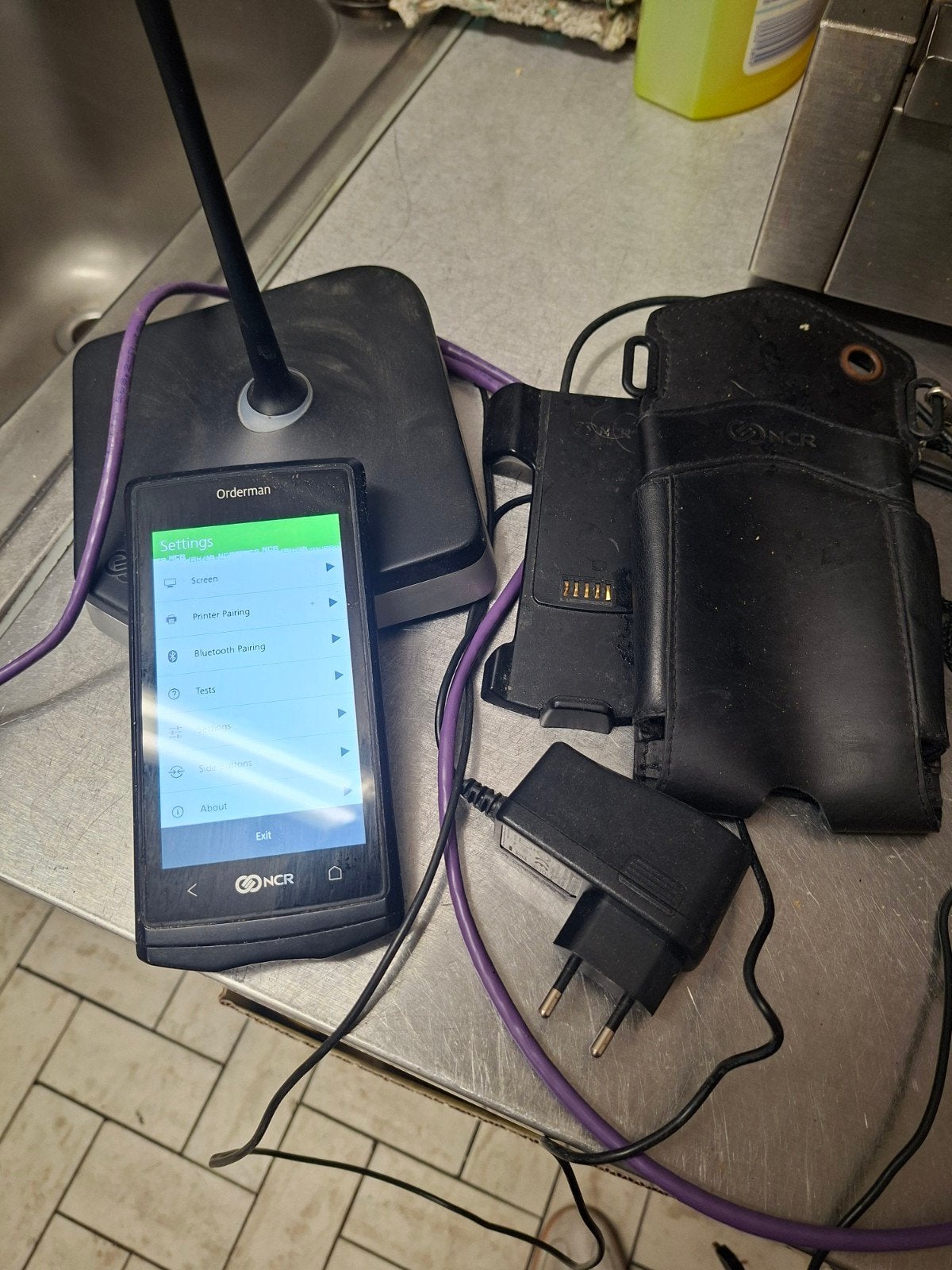NCR Orderman te koop, Enlèvement ou Envoi, Moins de 2 km, Avec clip de ceinture, Comme neuf