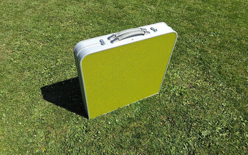 Kampeer tafel, Caravanes & Camping, Meubles de camping, Enlèvement, Comme neuf, Accessoire de mobilier de camping