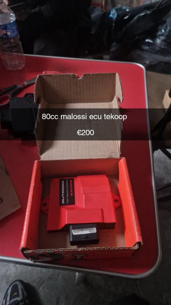 Malossi 80cc ecu vespa, Enlèvement