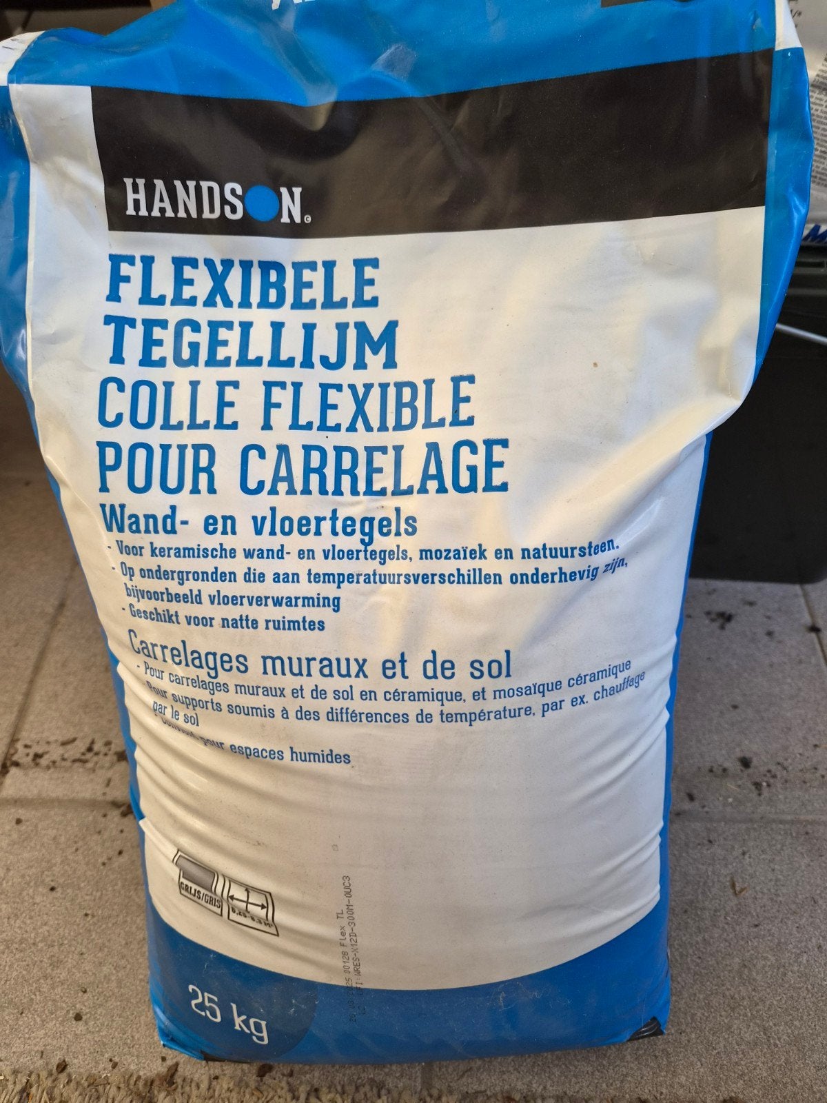flexibele tegellijm, Doe-het-zelf en Bouw, Ophalen, Nieuw