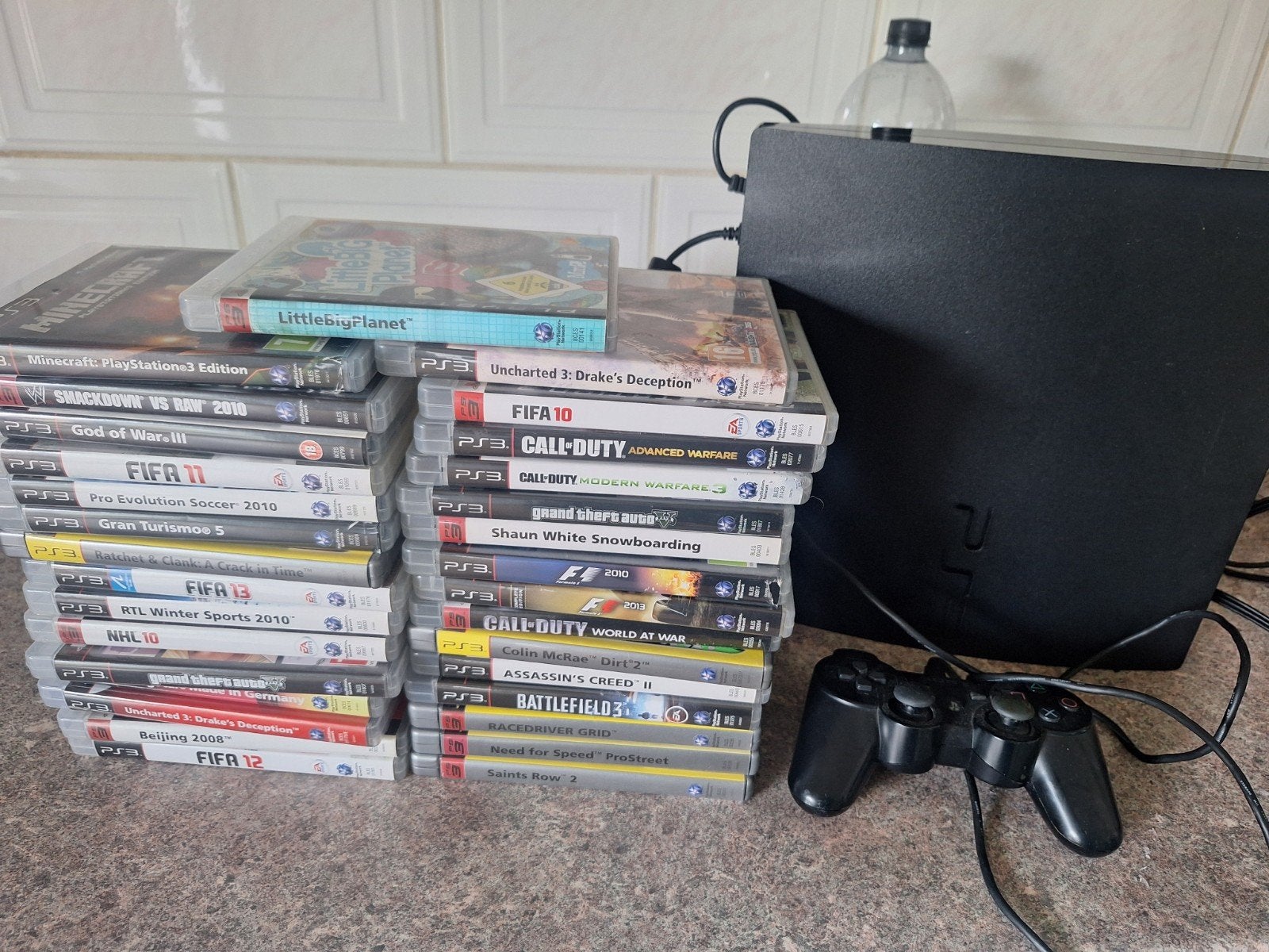 Playstation 3 + 31 games, Ophalen of Verzenden
