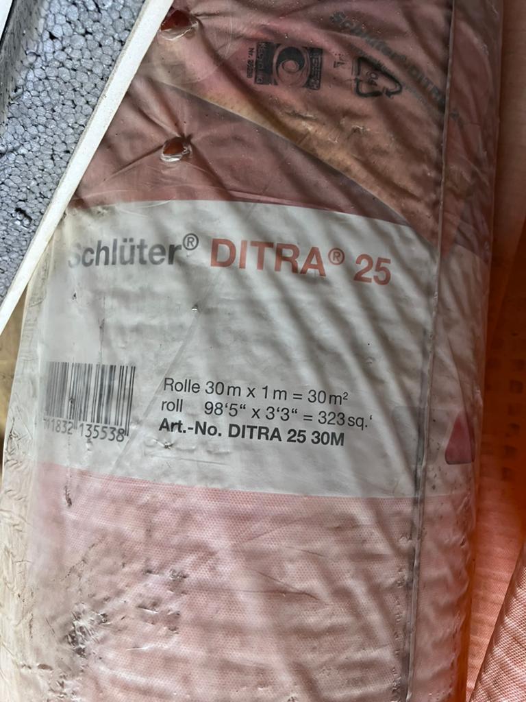 Natte schulter ditra 25, Bricolage & Construction, Enlèvement, Neuf