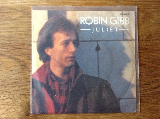 single robin gibb, 7 inch, Ophalen of Verzenden, Pop, Beschermende buitenhoes