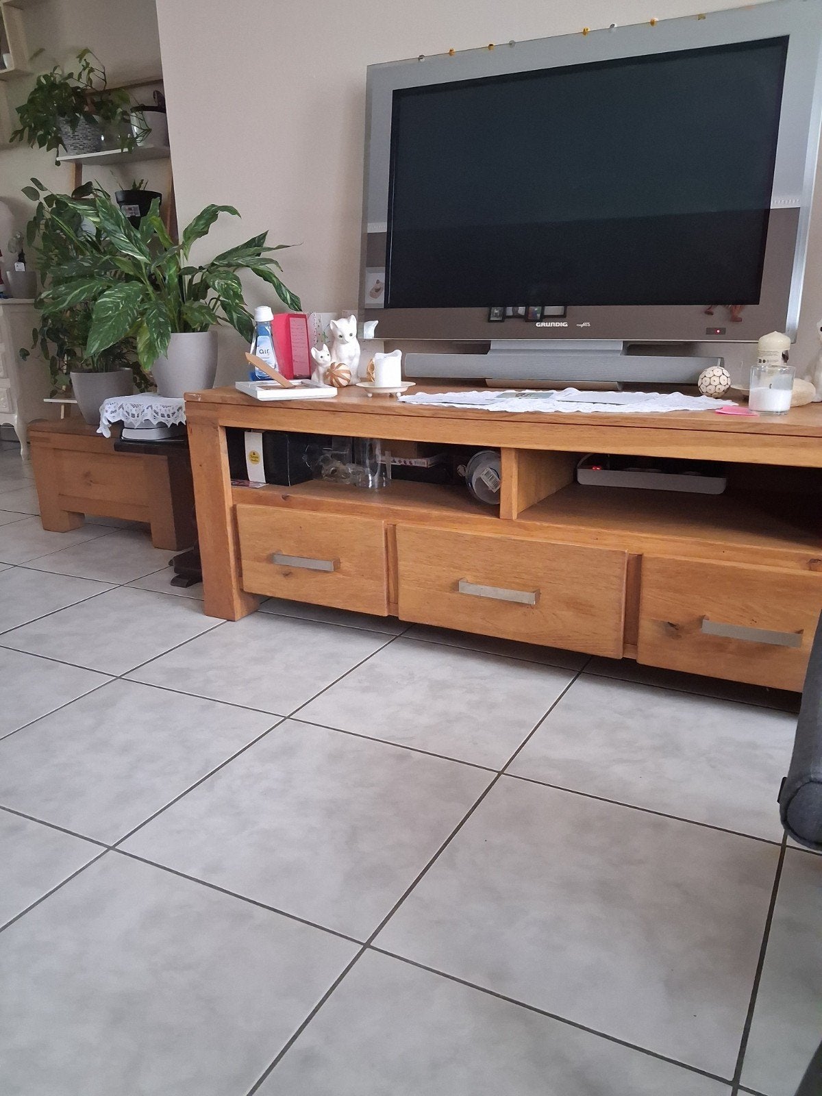 tv van het merk GRÜNDIG/FINEARTS, Ophalen