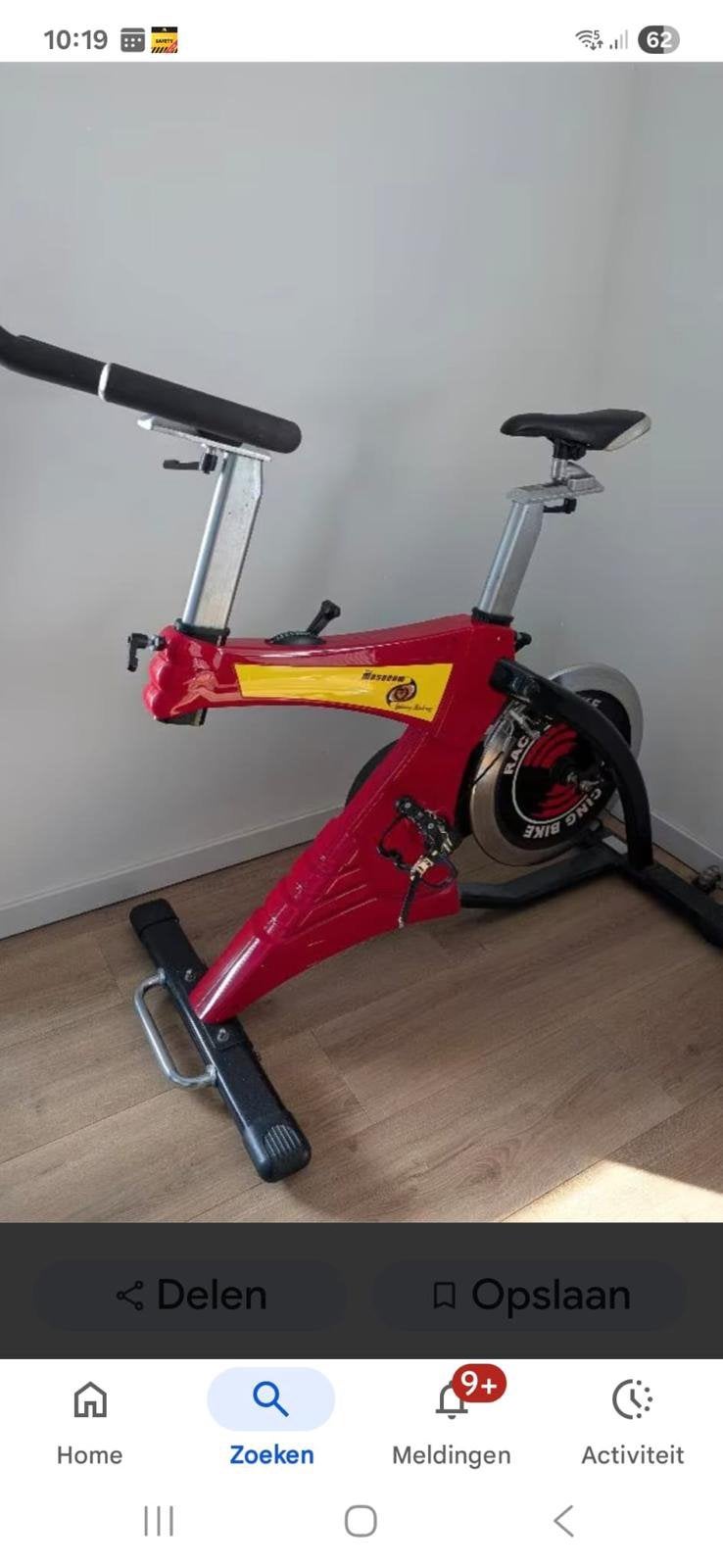 Spinningfieys, Sport en Fitness, Fitnessmaterialen, Ophalen, Zo goed als nieuw