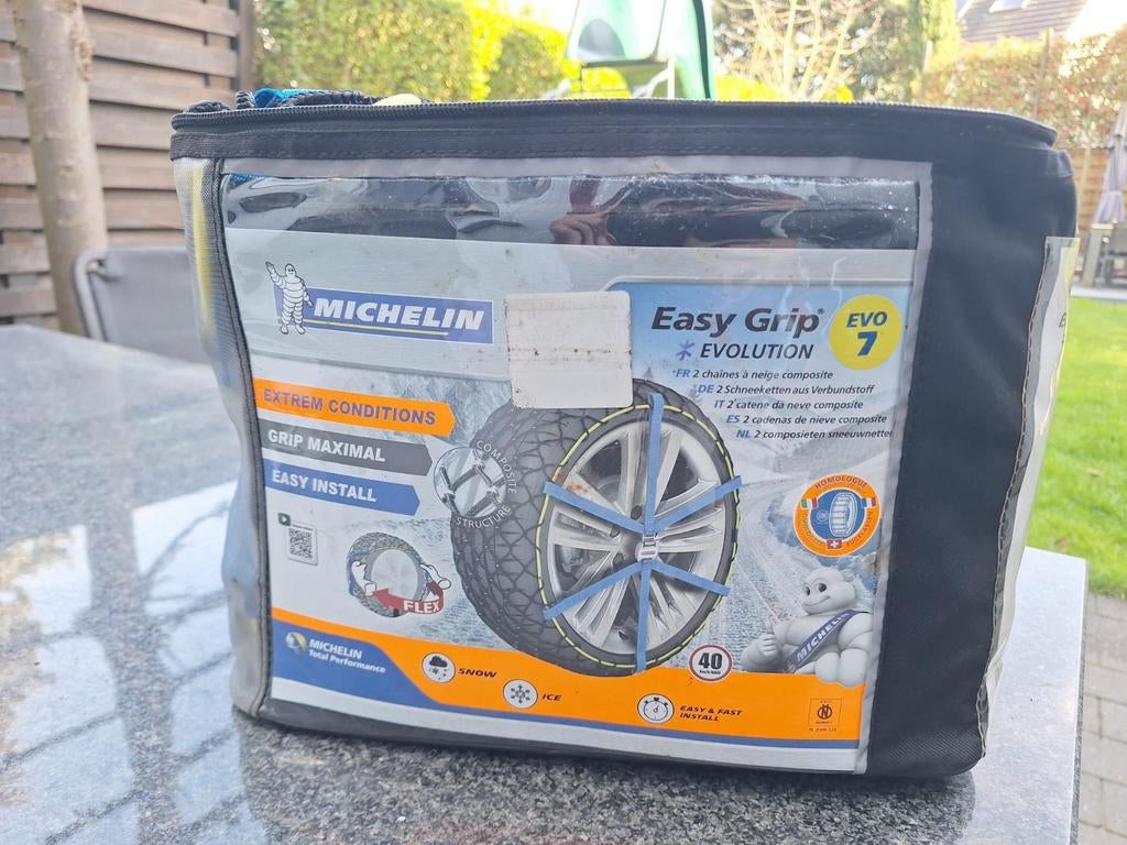Michelin Easy Grip EVO 7 - Zgan (1x gebruikt), Autos : Divers, Chaînes, Enlèvement