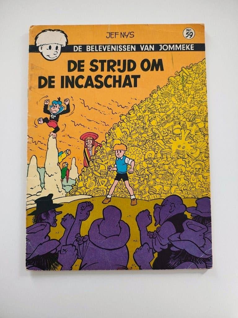 Jommeke 58 - De strijd om de Incaschat (1973), Boeken, Eén stripboek, Ophalen of Verzenden