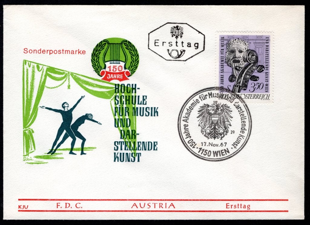 OOSTENRIJK Yt. 1087 FDC 1967, Postzegels en Munten, Postzegels | Europa | Oostenrijk, Verzenden, Gestempeld