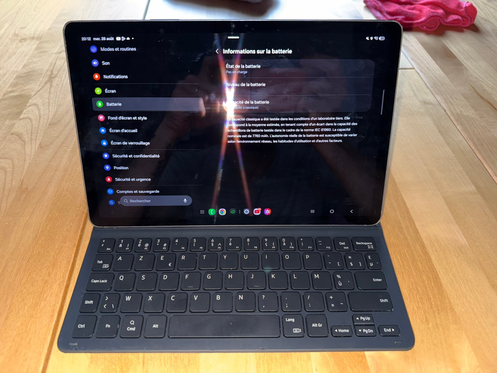 Samsung galaxy Tab S9fe à vendre, Ophalen, Zo goed als nieuw