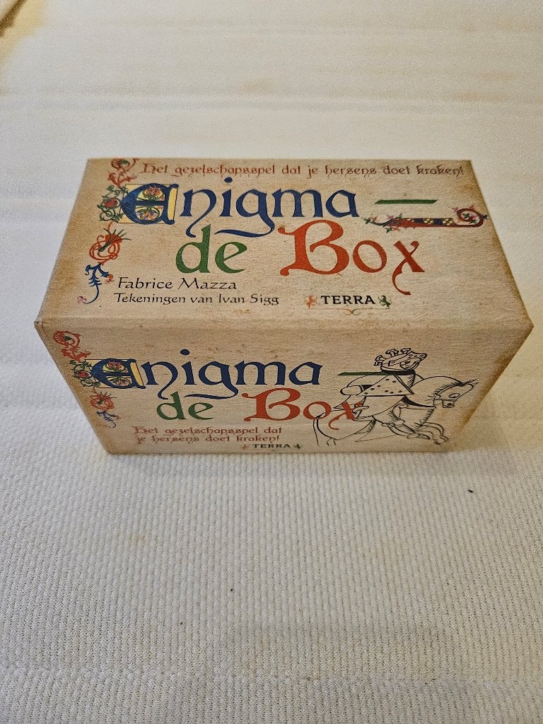 Enigma De Box, Een of twee spelers, Ophalen, Zo goed als nieuw, Terra