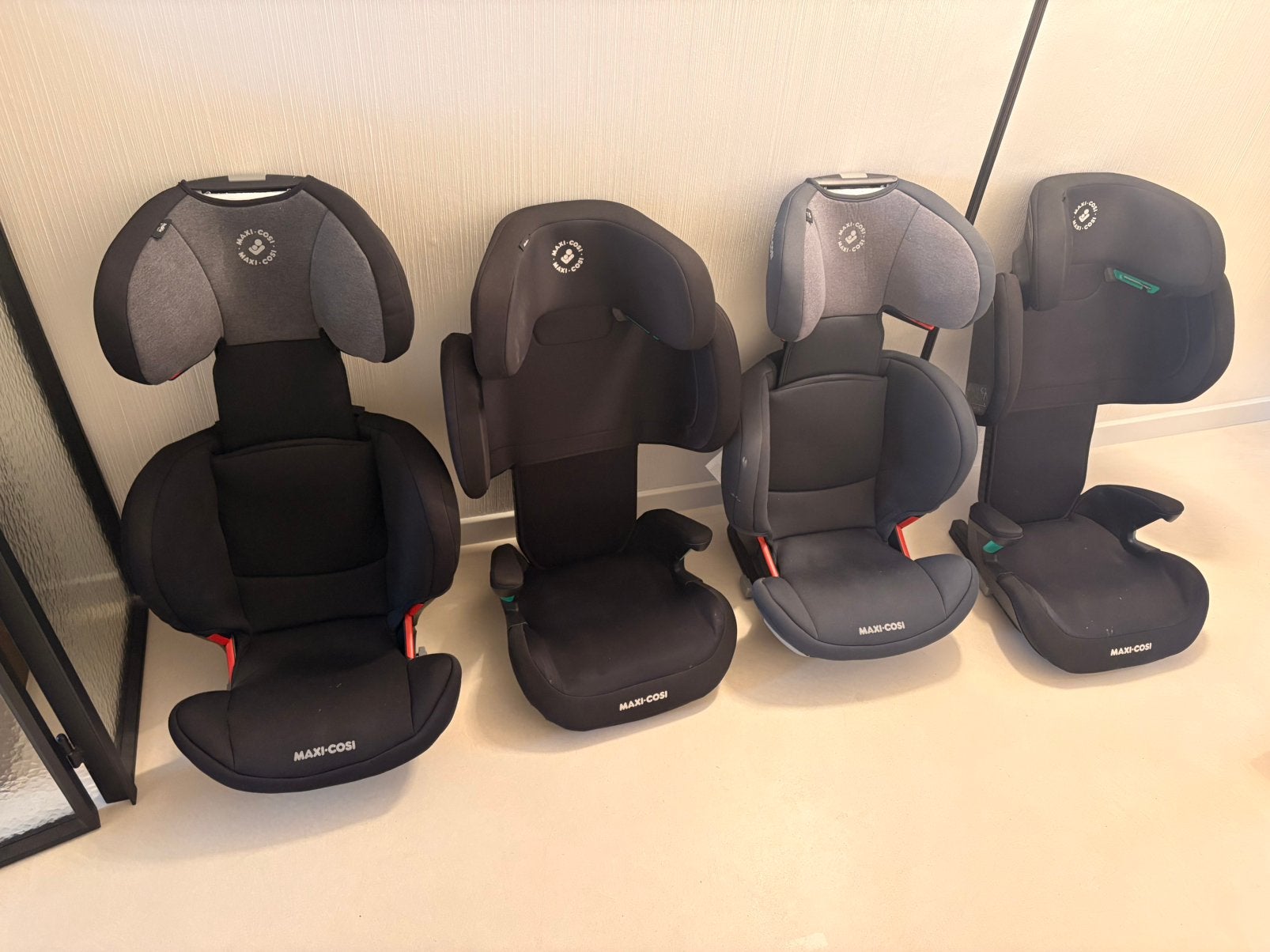 4 autostoelen te koop, Ophalen, Zo goed als nieuw, Maxi-Cosi, Isofix