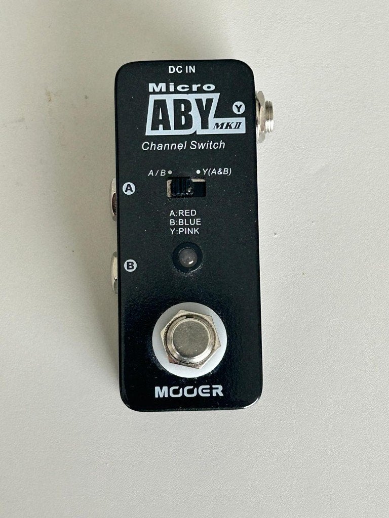 Mooer Micro ABY MKII – A/B/Y switch – compleet in doos, Muziek en Instrumenten, Ophalen of Verzenden, Nieuw, Overige typen