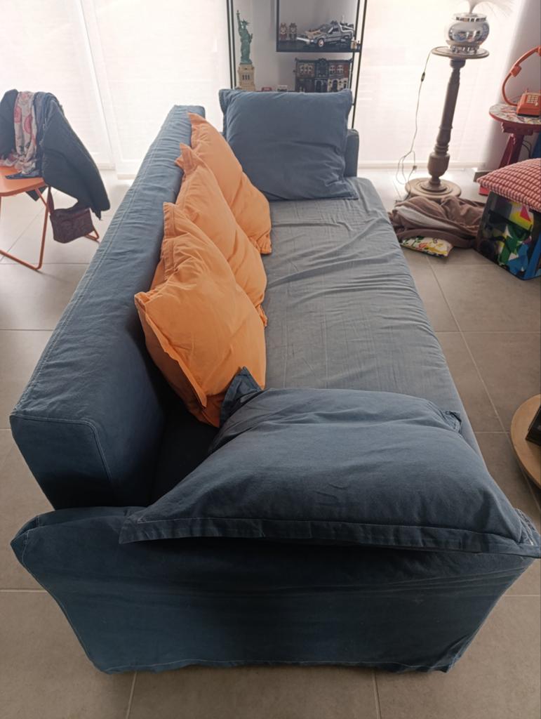 Fauteuil convertible Ikea Holmsund, Enlèvement, Utilisé, Trois personnes, Tissus