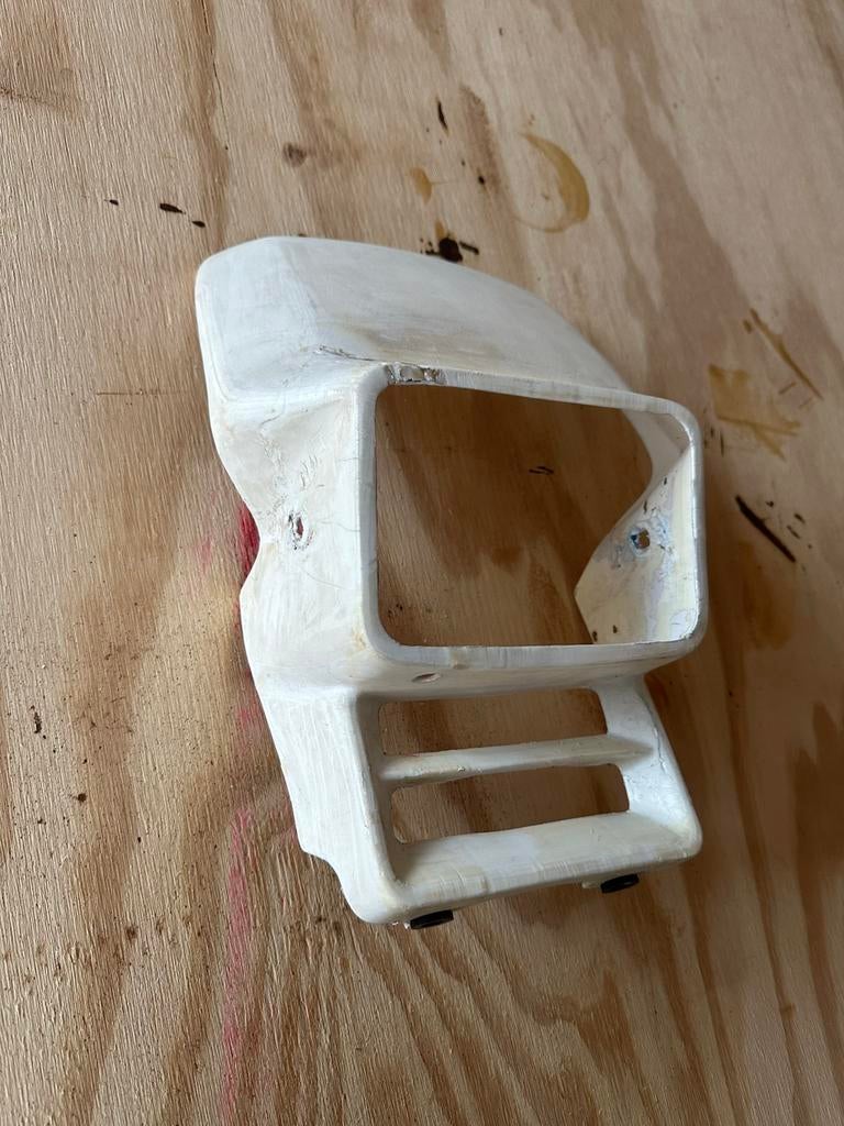 Honda xr / xl 600 koplampkap, Enlèvement