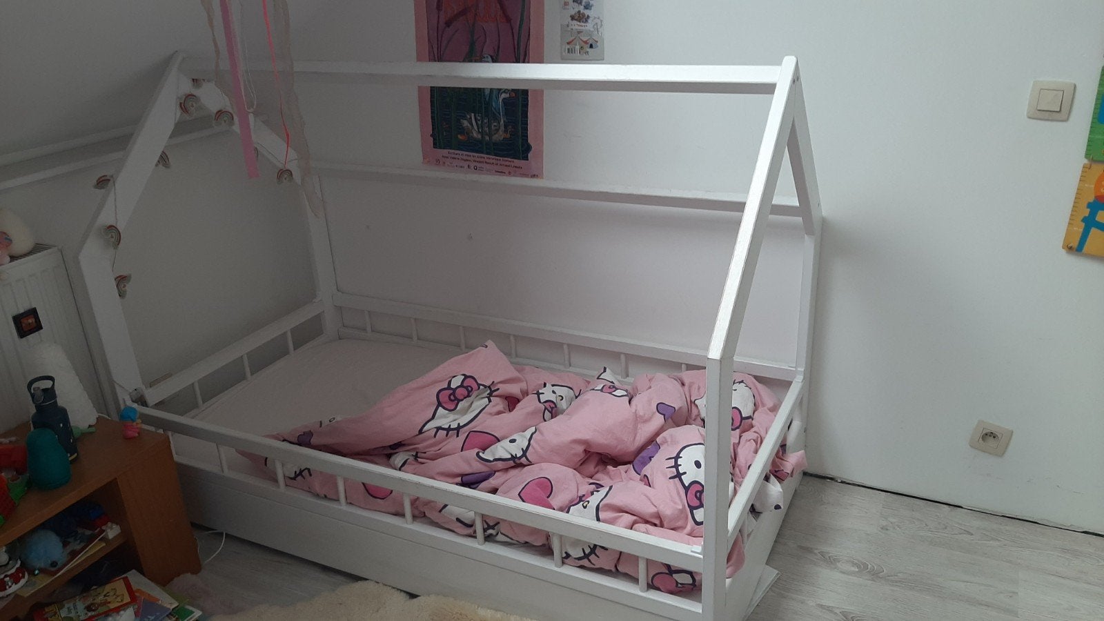 Lit Cabane enfant Montessori, Enlèvement, Matelas