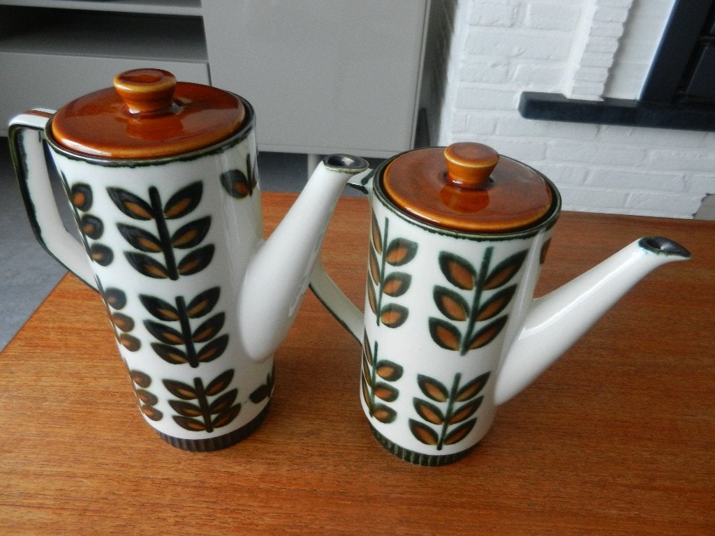 Boch Rambouillet koffiekannen - perfecte staat - ongebruikt, Antiquités & Art, Antiquités | Services (vaisselle) pièces, Enlèvement ou Envoi