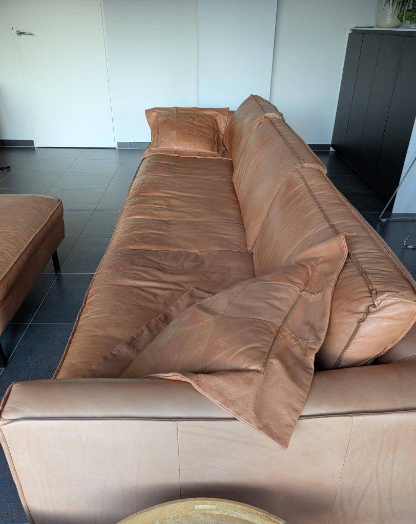 Lederen zetel mood, Ophalen, Gebruikt, Design, 300 cm of meer