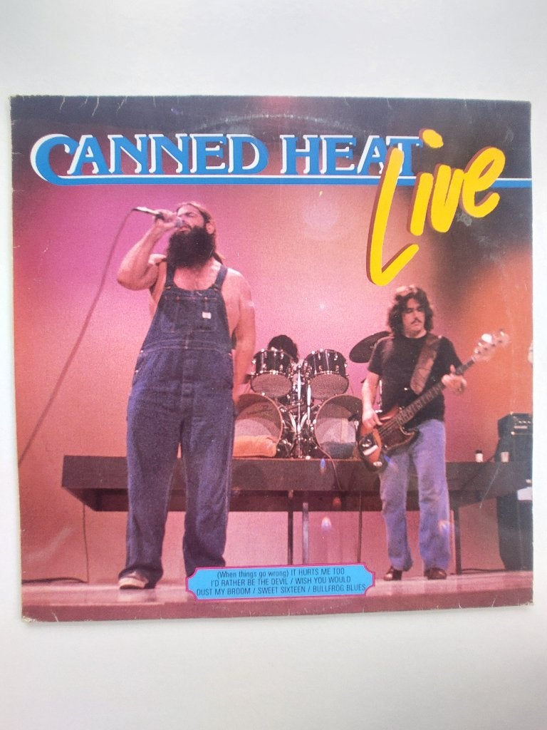 Canned Head - Live (Blues Rock), Cd's en Dvd's, Vinyl | Rock, LP, Gebruikt, Blues Rock, Ophalen of Verzenden