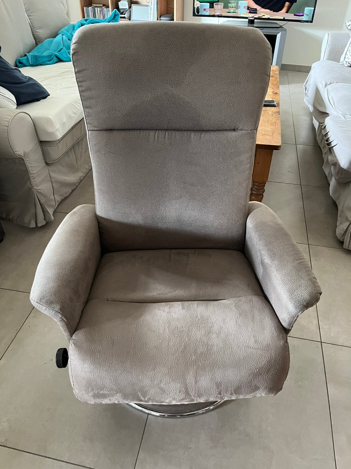 Relaxzetel, Ophalen, Gebruikt, 75 tot 100 cm, Stof