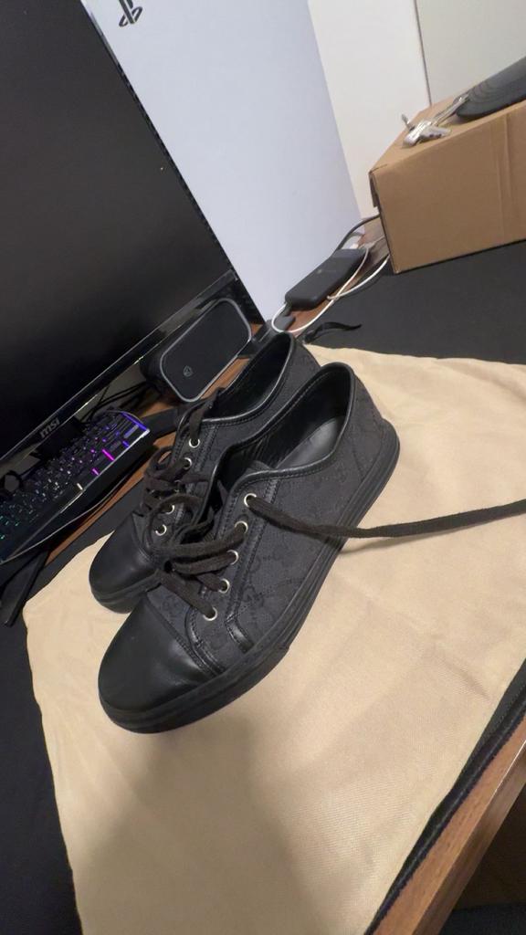 Chaussures Gucci noir, Enlèvement ou Envoi, Comme neuf, Noir