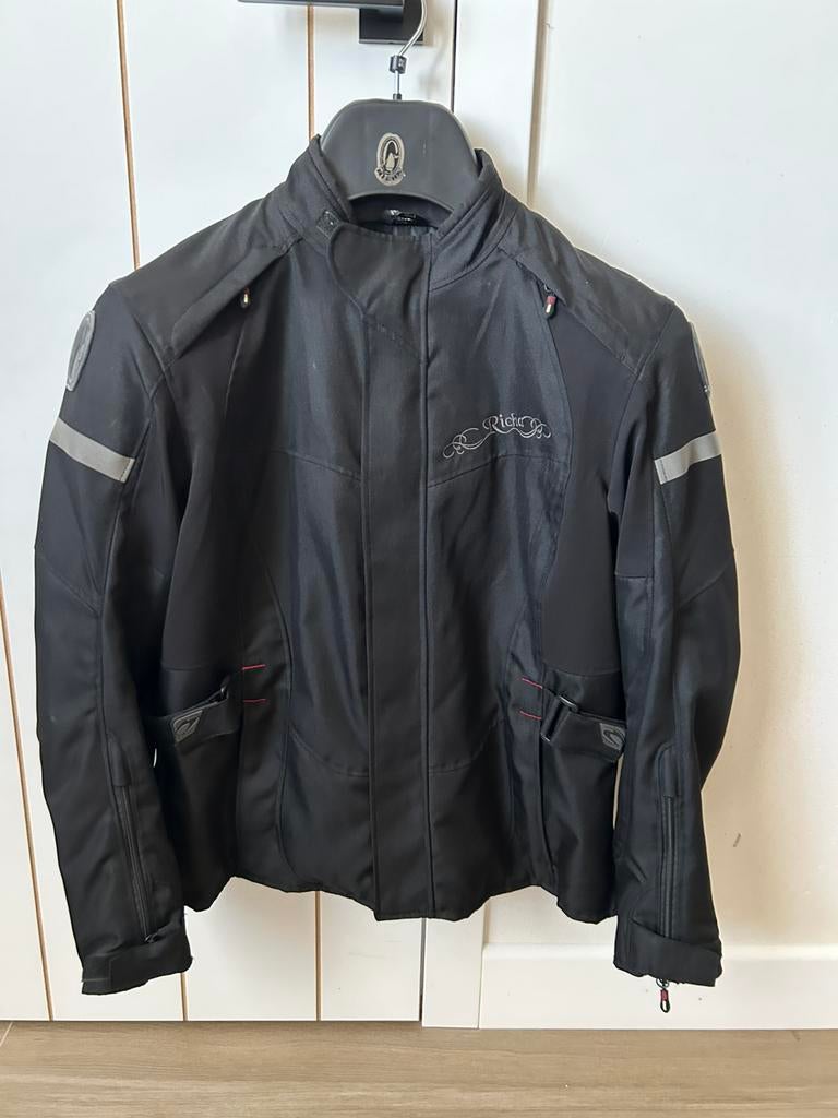 Motorjas richa dxl dames zwart, Motoren, Ophalen, Nieuw zonder kaartje, Dames, Jas | textiel