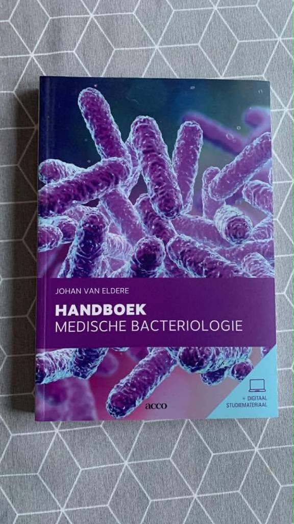 Handboek medische bacteriologie - J. Van Eldere, Boeken, Ophalen of Verzenden, Gelezen, Hoger Onderwijs