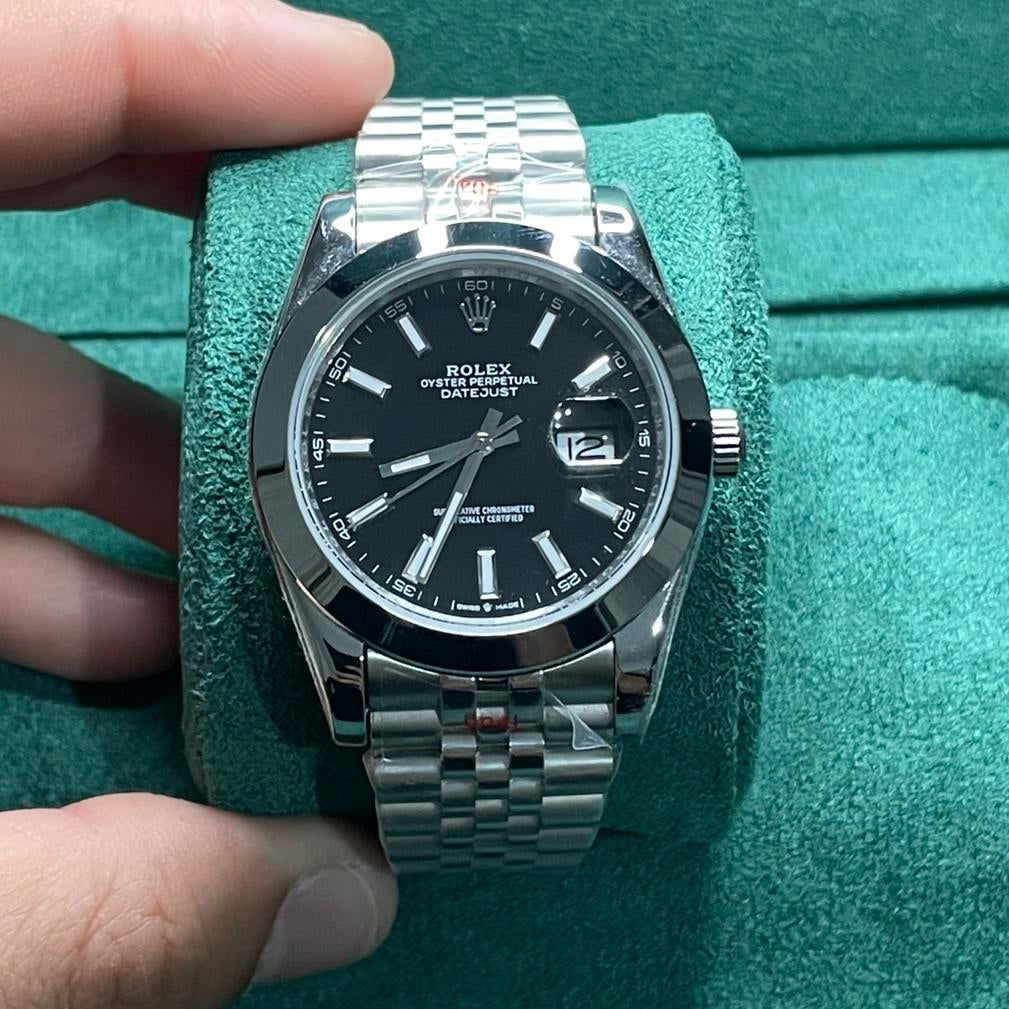 Rolex DATEJUT automatique, Handtassen en Accessoires, Horloges | Heren, Staal, Polshorloge, Nieuw, Ophalen of Verzenden