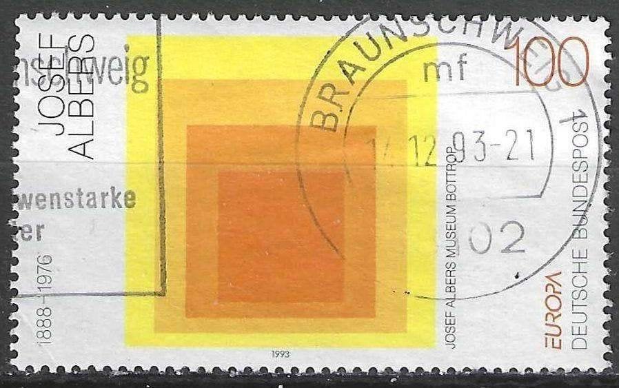 Duitsland Bundespost 1993 - Yvert 1505 - Europa  (ST), Verzenden, Gestempeld