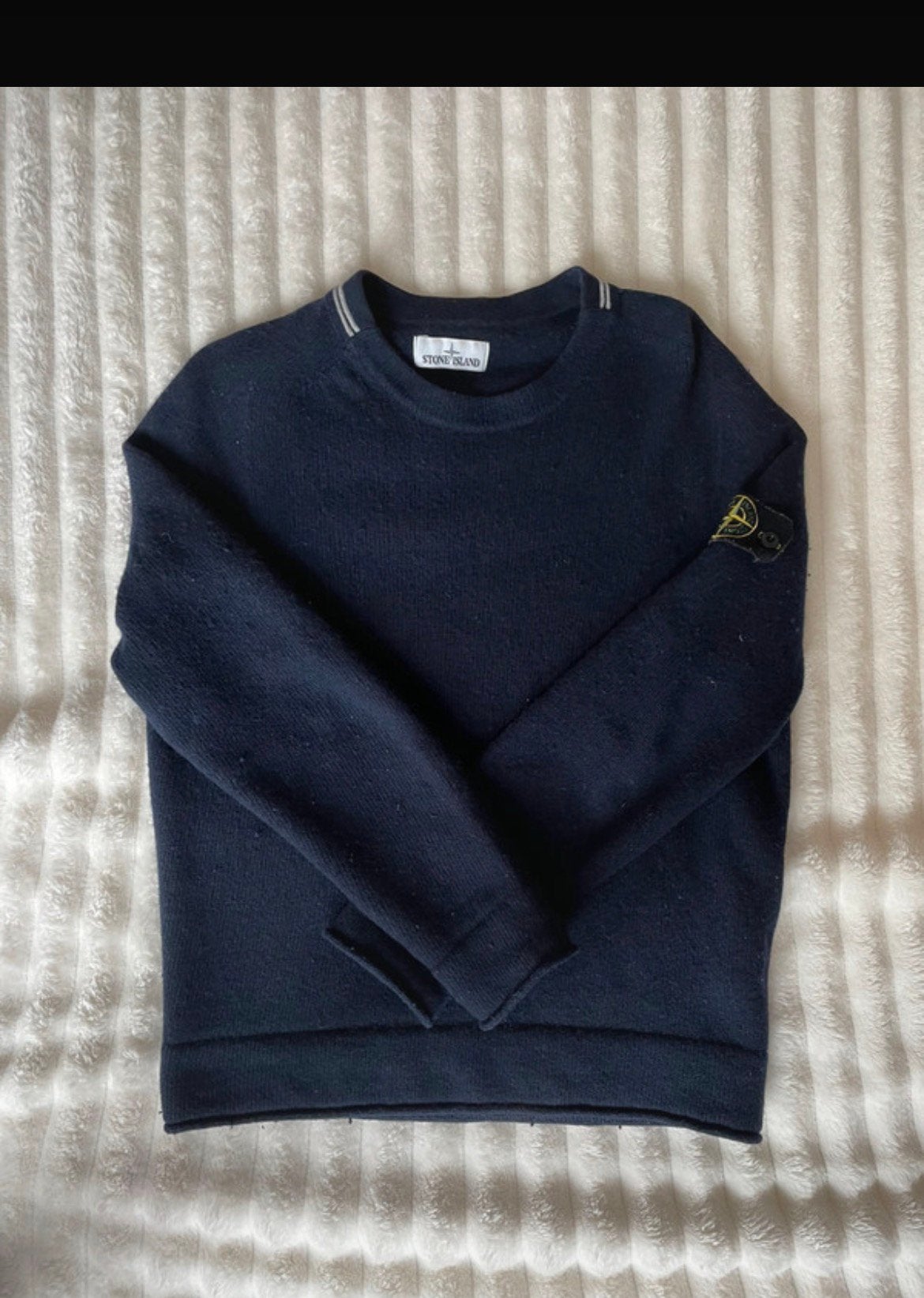 Stone Island marine blauw Medium, Kleding | Heren, Verzenden, Gedragen, Maat 48/50 (M), Blauw