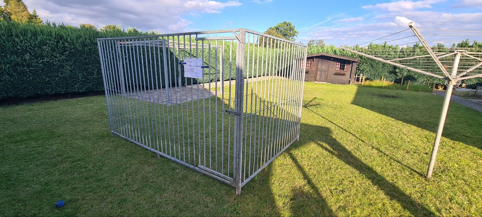 Hondenren hondenhok kennelpanelen ren hok hond honden kennel, Autos : Divers, Grille pare-chien, Enlèvement