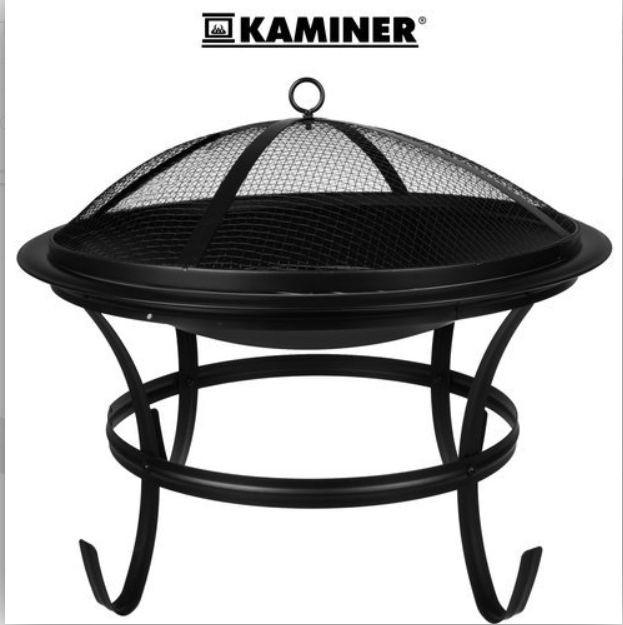 BARBECUE MET OPEN HAARD, Tuin en Terras, Houtskoolbarbecues, Met accessoires, Nieuw, Ophalen of Verzenden