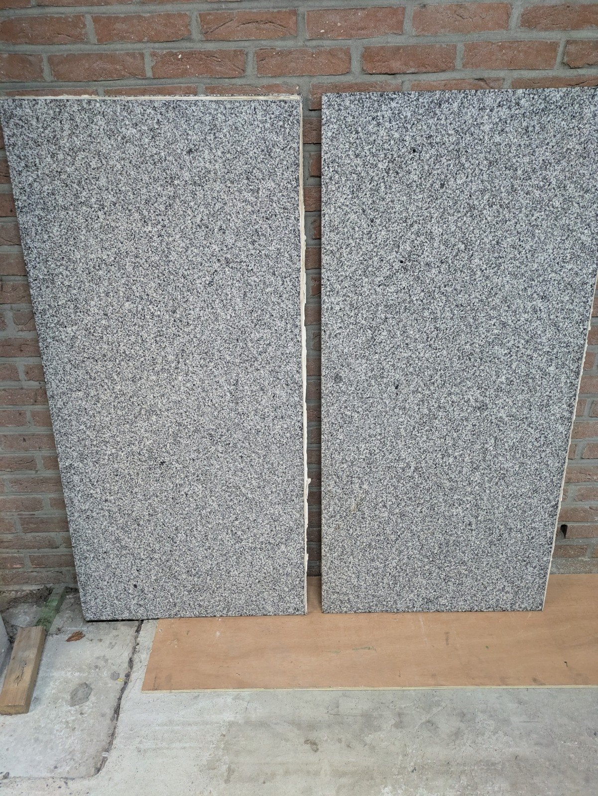 graniet werkblad, Huis en Inrichting, Ophalen, Grijs
