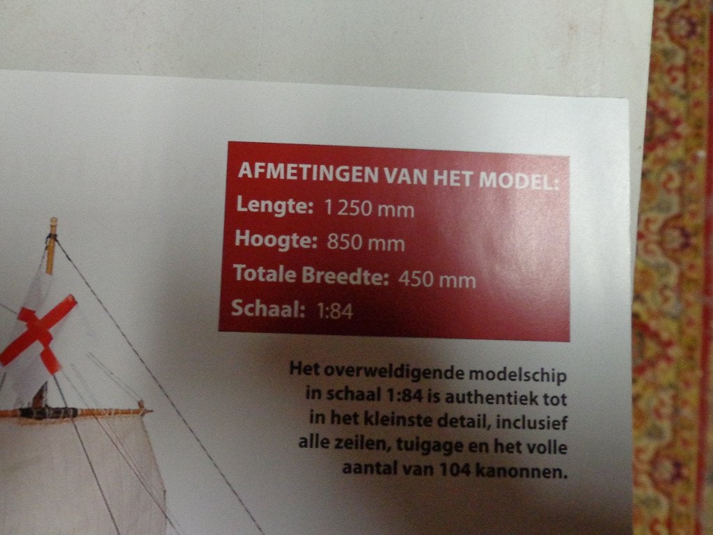 modelbouw gereedschap en modelbouwboot Victoria, Hobby en Vrije tijd, Ophalen, Zo goed als nieuw, Groter dan 1:32, Overige merken